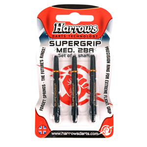 Násadka Harrows Supergrip 3ks čierna